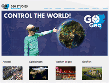 Tablet Screenshot of gogeo.nl